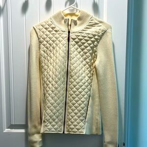 J McLaughlin sweater jacket quilted-xx